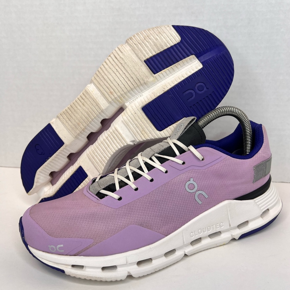 On Running Cloudnova Form Womens 8.5M Aster/Magnet 26.98181 XLNT Cond. No Box